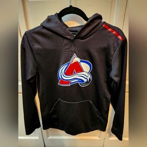 Colorado Avalanche NHL hoodie size Youth 14-16 100 percent polyester